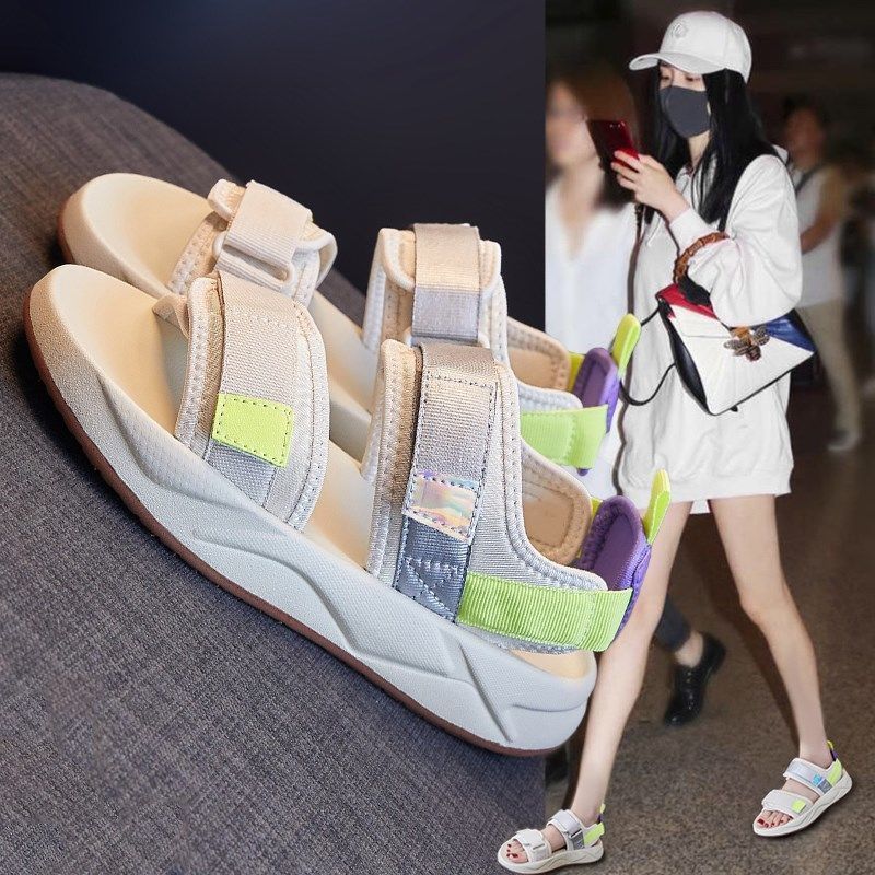 Women's Summer All-match Thick Bottom Sports Casual Sandals