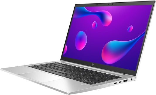 HP EliteBook 830 G7 pekskärm bärbar dator, 13,3-tums FHD-bärbar dator, Intel Core i7-10610U, 32 GB RAM, 512 GB SSD, amerikanskt tangentbord, QWERTY, Windows 10 Pro (renoverad)