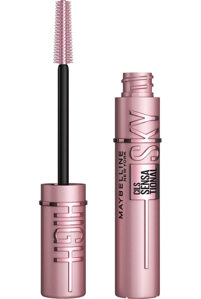 Maybelline New York, mascara, ger varje frans volym och längd, Lash Sensational Sky High, nyans: svart, 7,2 ml