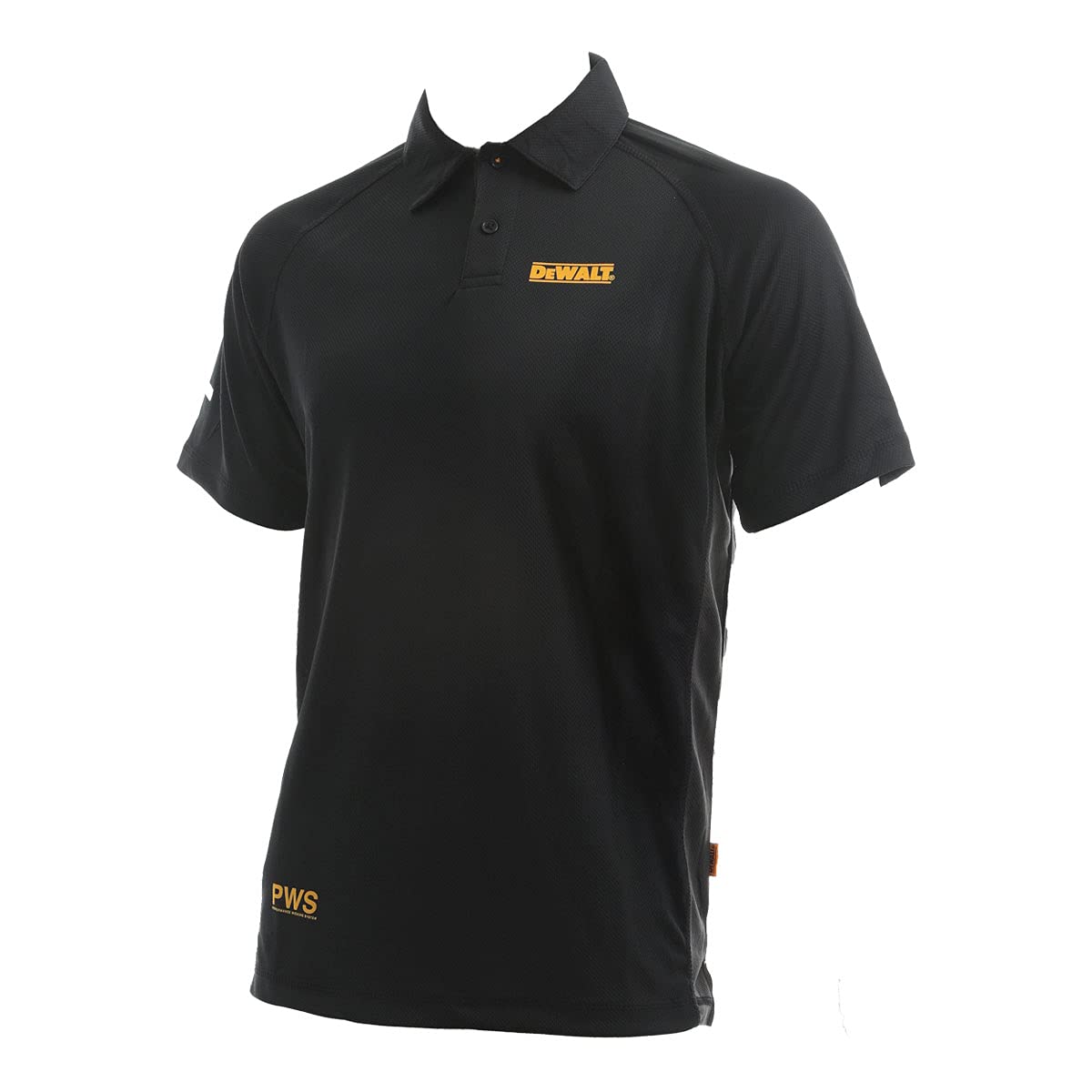DEWALT - Rutland Performance pikétröja, Svart, L