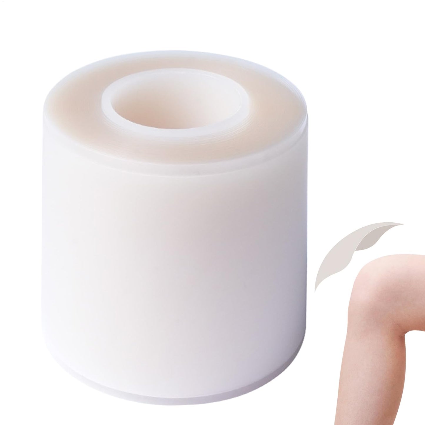 Hydrocolloid Bandages Wound Care - Flexible Moist Healing Patch Roll, Hydrocolloid Roll, Cut-to-size Waterproof Wound Cover, Home Moist Patch Flexible Breathable For Toe Face Pimple Cuts- 1.96inx9.8ft