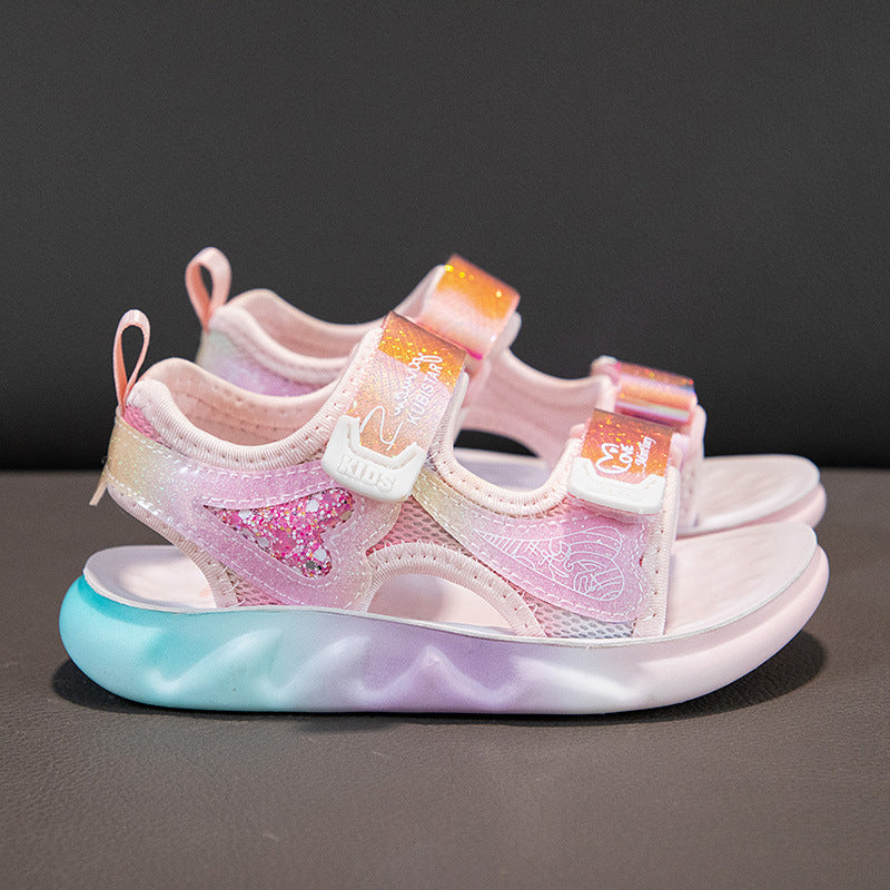 Girls' Beach Shoes With Polyurethane Soft Soles