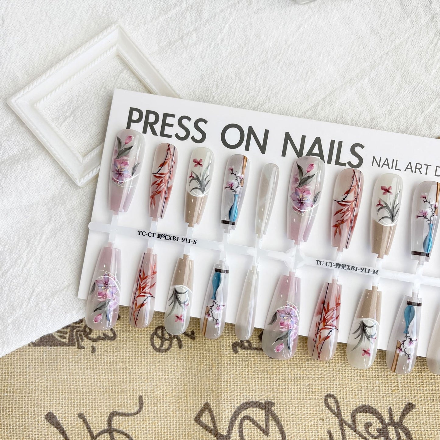 Ancient Chinese Style Sweet Cool Dark Wear Fake Nail Tip