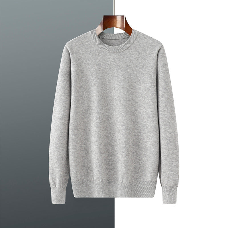 Men's Crew-neck Pullover Long-sleeve Sweater