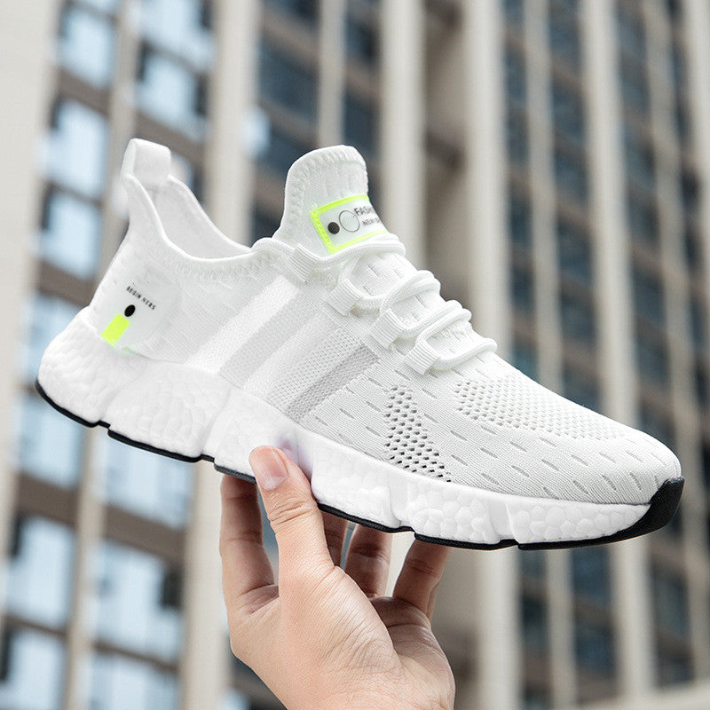 Leisure Fly Woven Breathable Sports Shoes