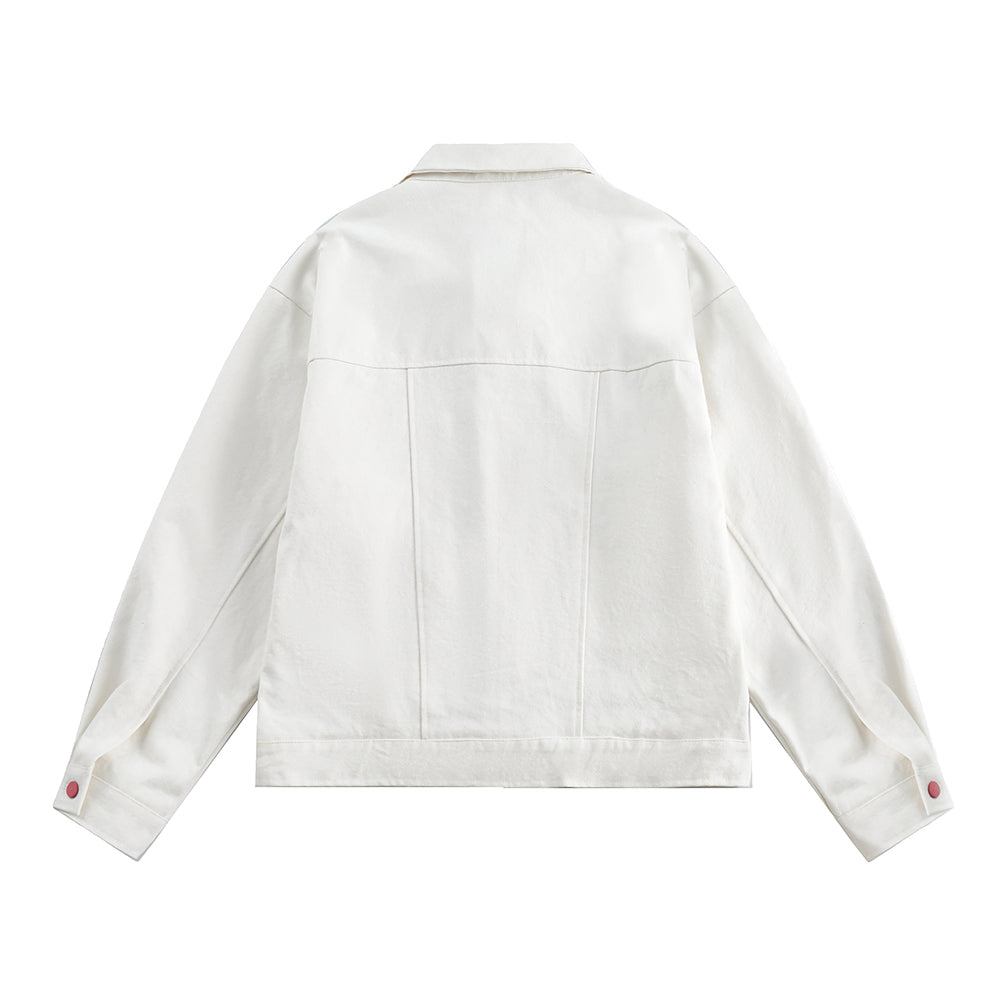 Fashion Brand Personality Denim Jacket Men's Design Sense