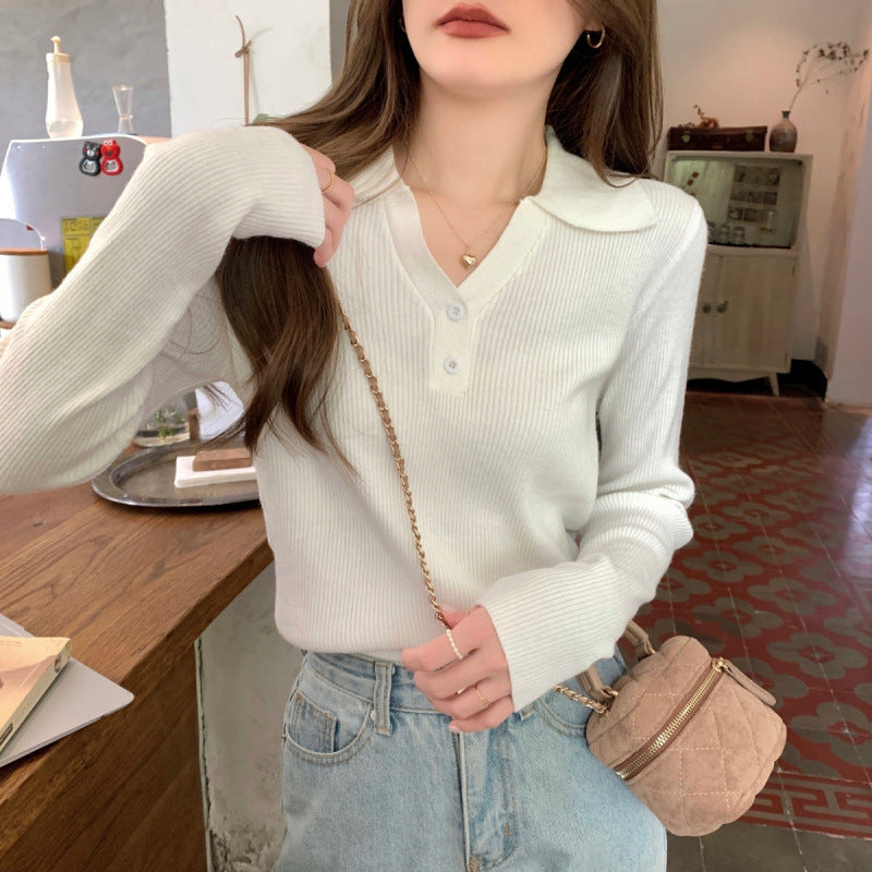 Slim Fit Inner Wear Sweater Slimming Top