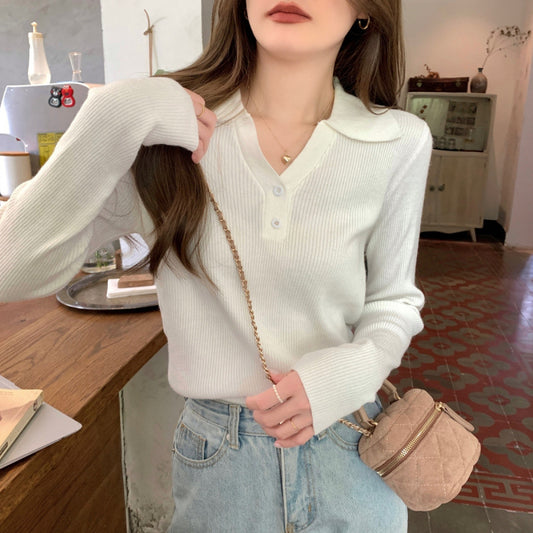 Slim Fit Inner Wear Sweater Slimming Top