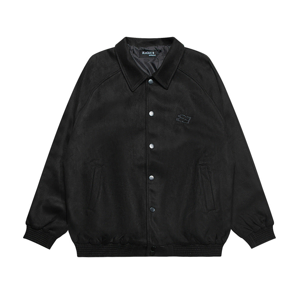 Heavy Lapel Jacket Men's Autumn And Winter