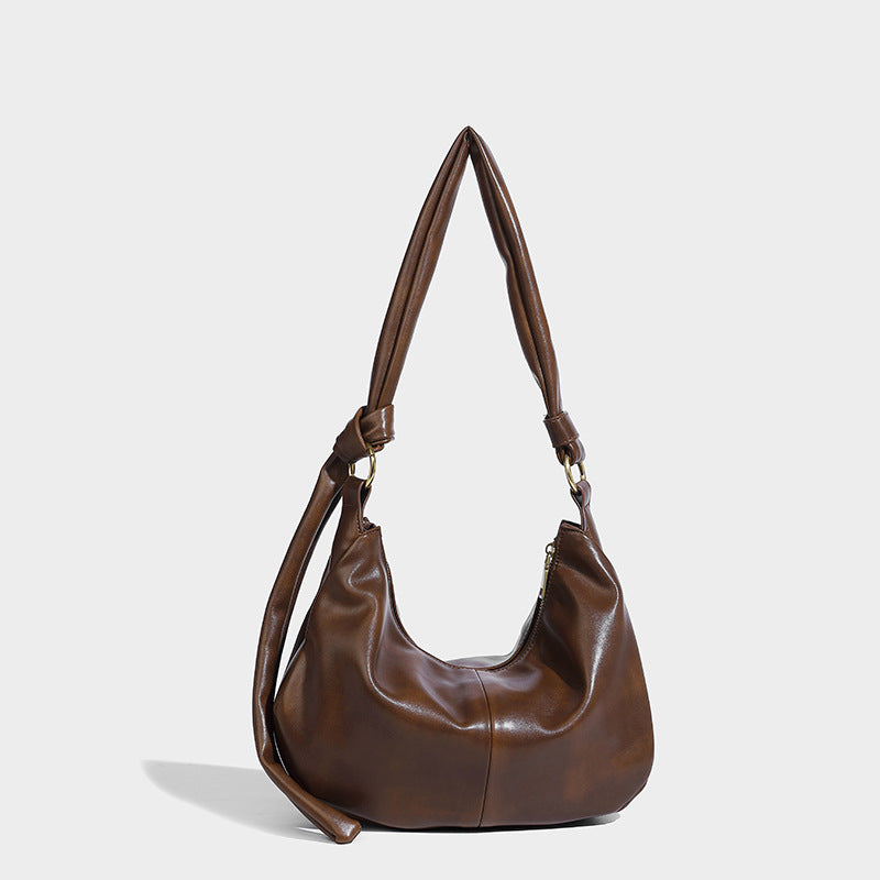 Texture Casual Versatile Large Capacity Shoulder Messenger Bag