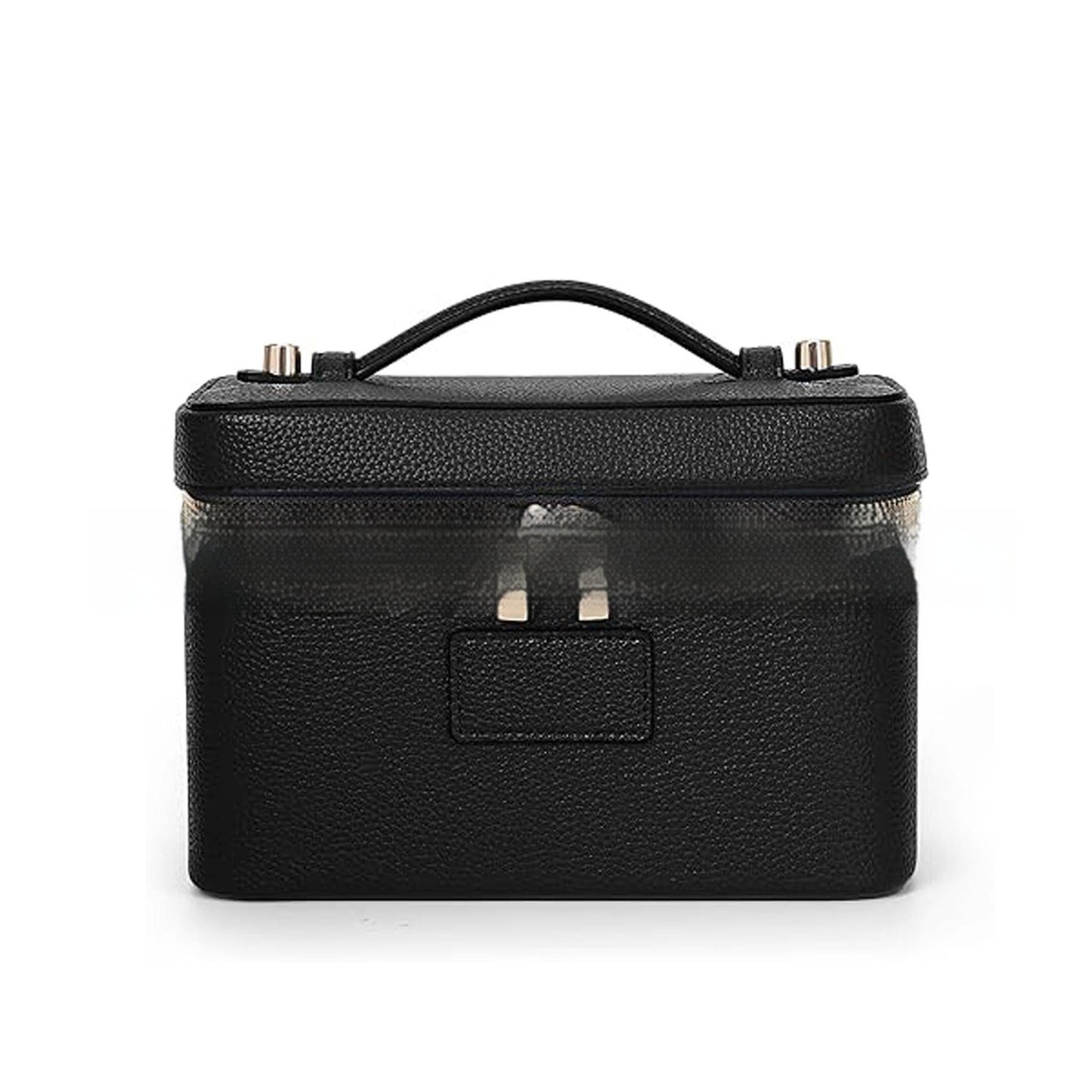 Luxury Solid Color High-capacity PU Leather Portable