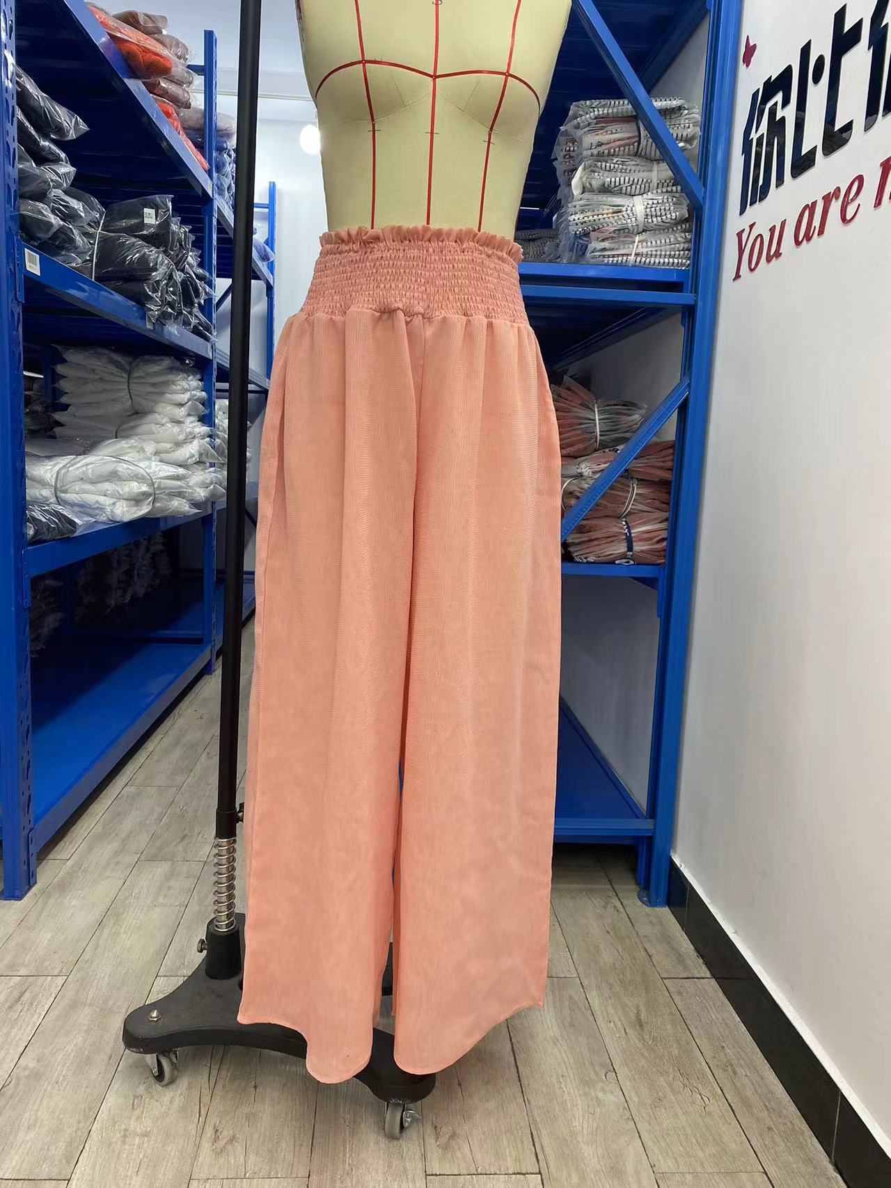 Women's Casual Wide-leg Trousers Pantskirt Women's Pants