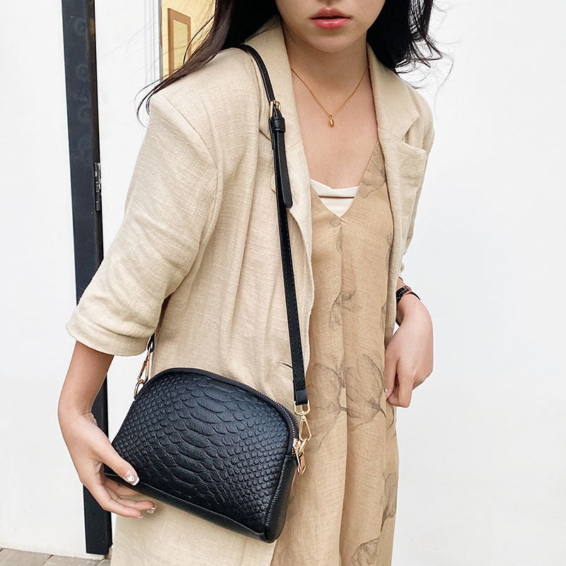 Ny Dametaske i Koskind Høj Kvalitet Én Skulder Crossbody Mode