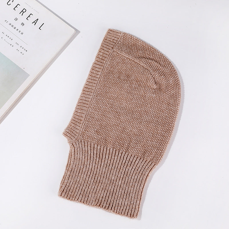 Lovers' Hat Scarf Integrated Windproof Pullover