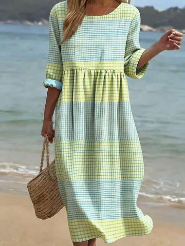 Casual Printed Temperament Long Skirt Girl