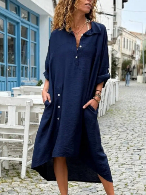 Stylish Minimalist And Relaxed Fit Womens Dress