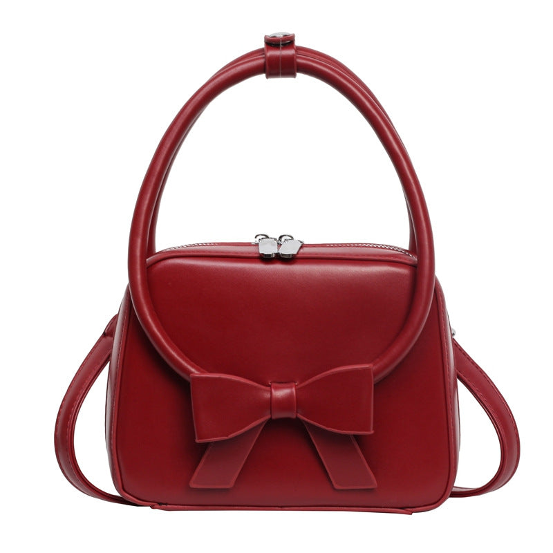 Women's Fashion Bowknot Crossbody Shoulder Bag
