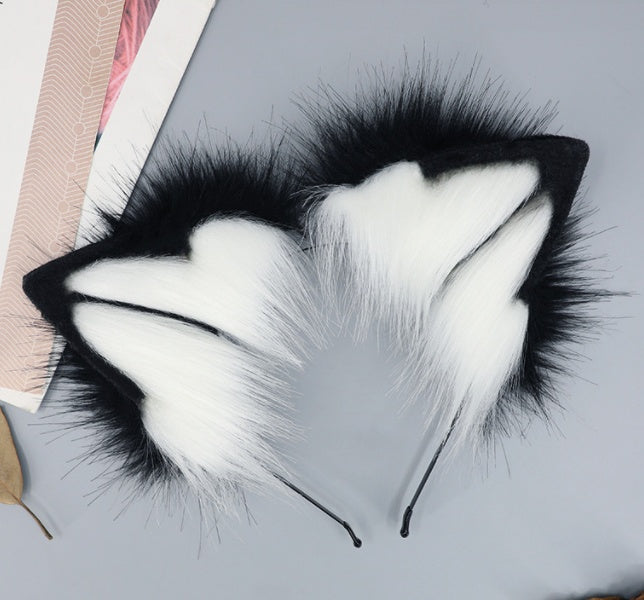 One Piece Dropshipping Handmade JK Headdress Lolita Headband Line Winder Fenille Cosplay Animal Ears Beast Tail Suit