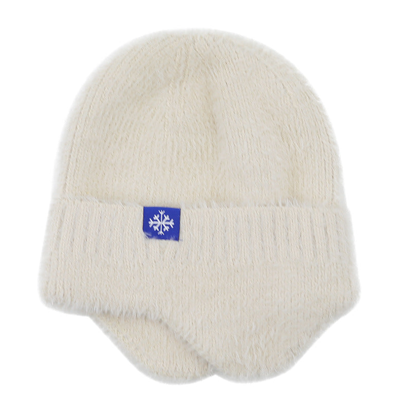 Women's Outdoor Warm Knitted Wool Ear Protection