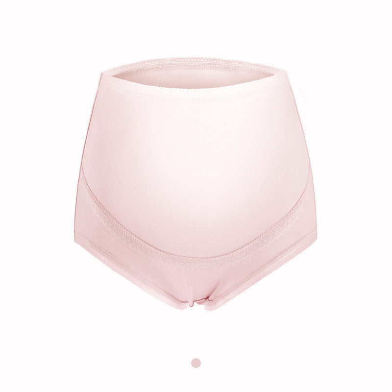 High Waist Pregnant Women's Belly Shorts Large Size Triangle Cotton Crotch