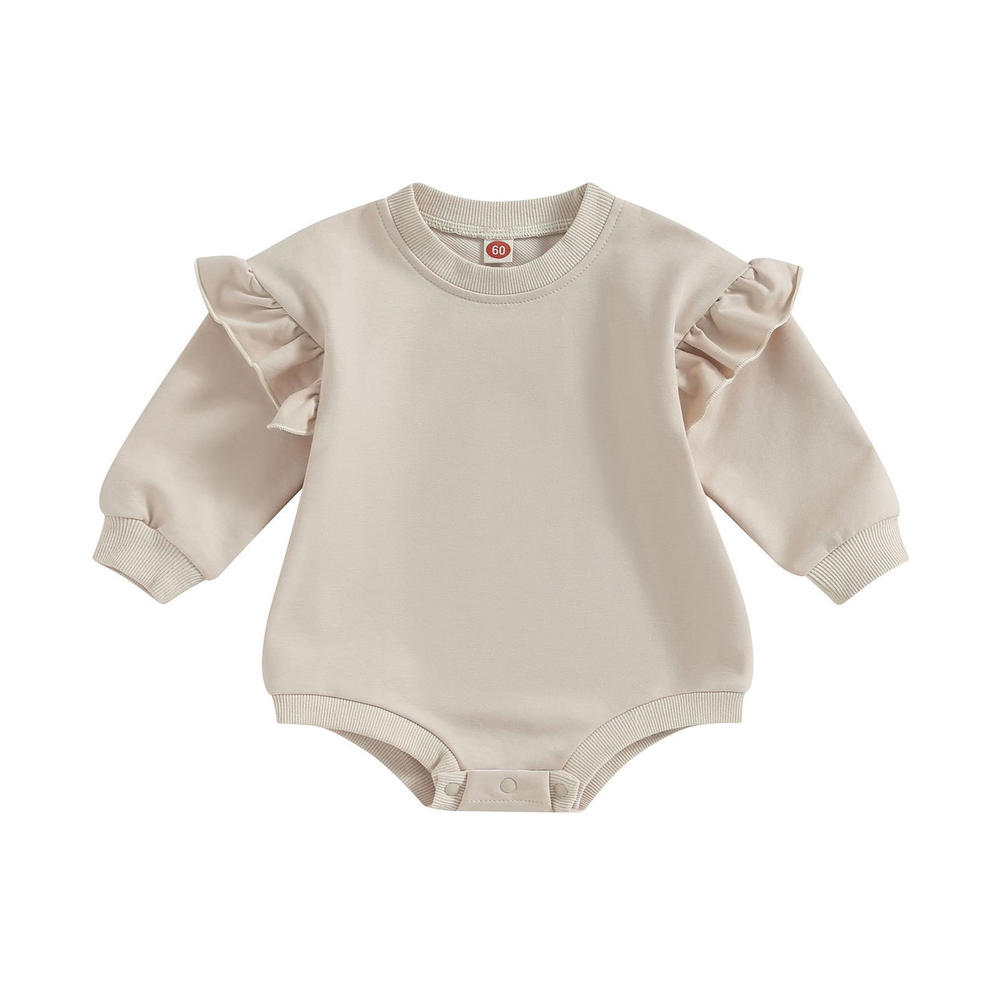 Sweet Ruffled Small Sweater Long Sleeve