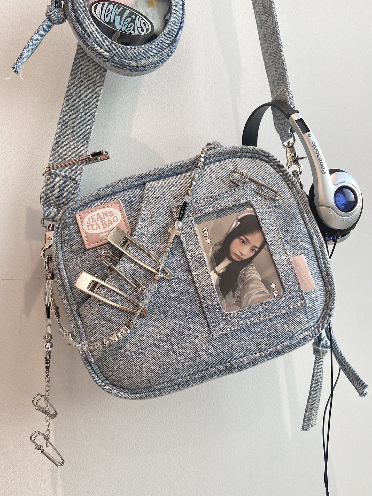 Versatile Handheld Leisure Mini Denim Bag Women