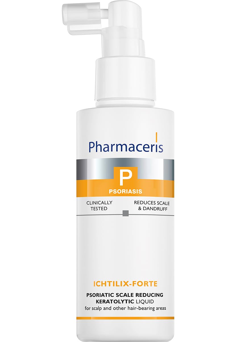 ICHTILIX-FORTE – medel för huvud psoriasis spray för hårbottenbehandling vid psoriasis och eksem | hårbottenvård | lindrar klåda och lätt inflammation 125 ml