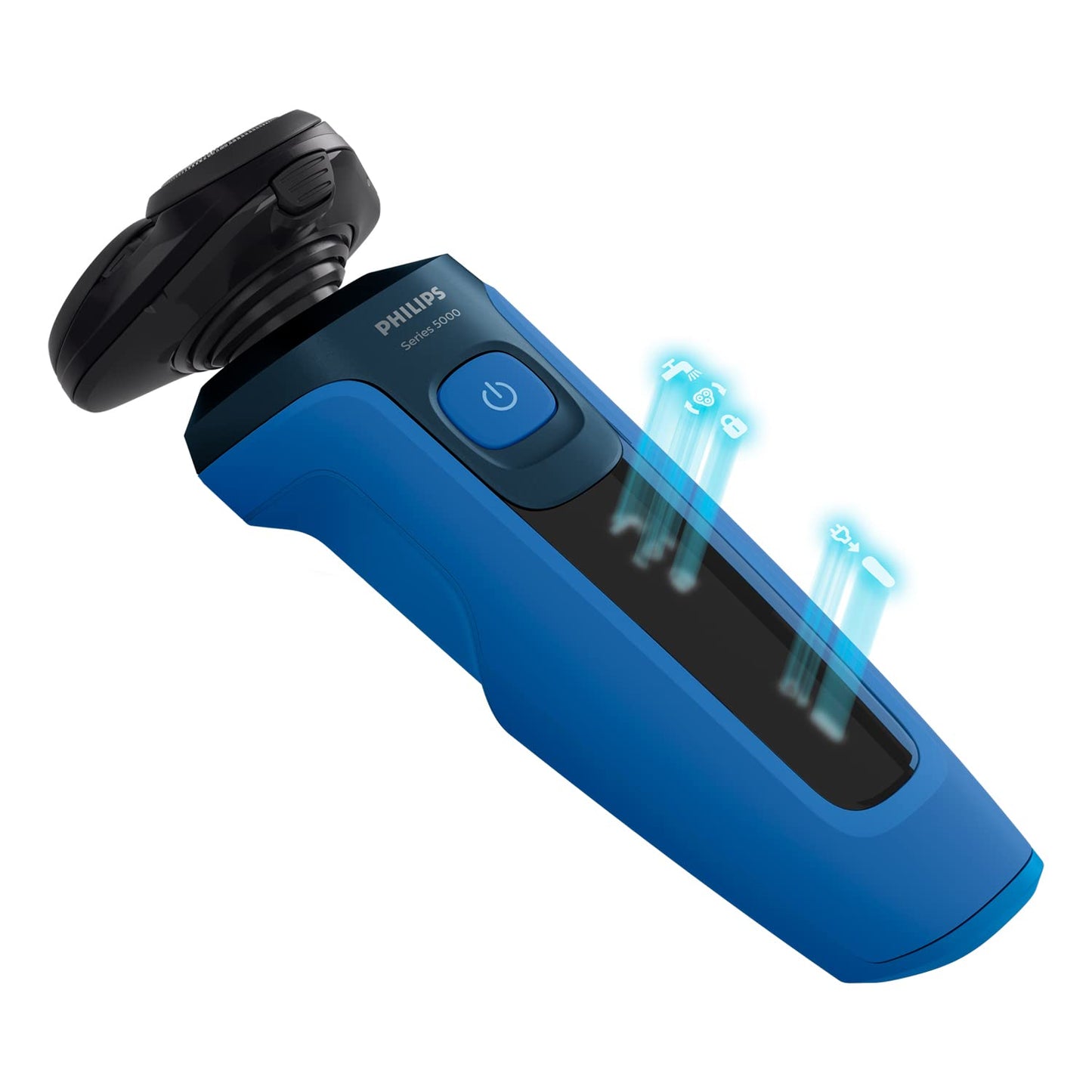 Philips Shaver Series 5000 elektrisk rakapparat för våt- och torrakning med SkinIQ (modell S5466/18)