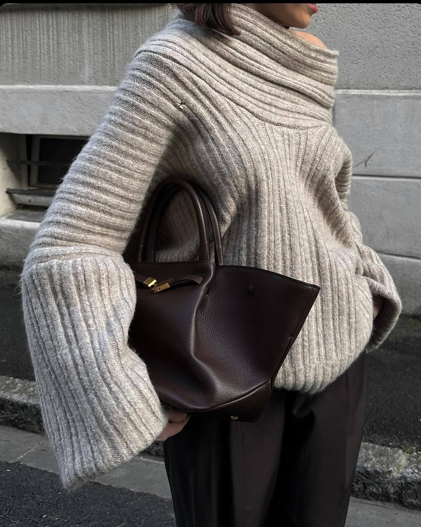 Women's Fashion Loose Casual Knitwear Sweater
