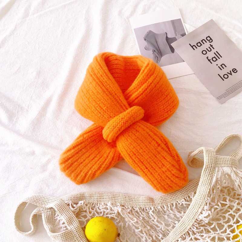 Candy Color Sleeve Children's Scarf Neck Cover