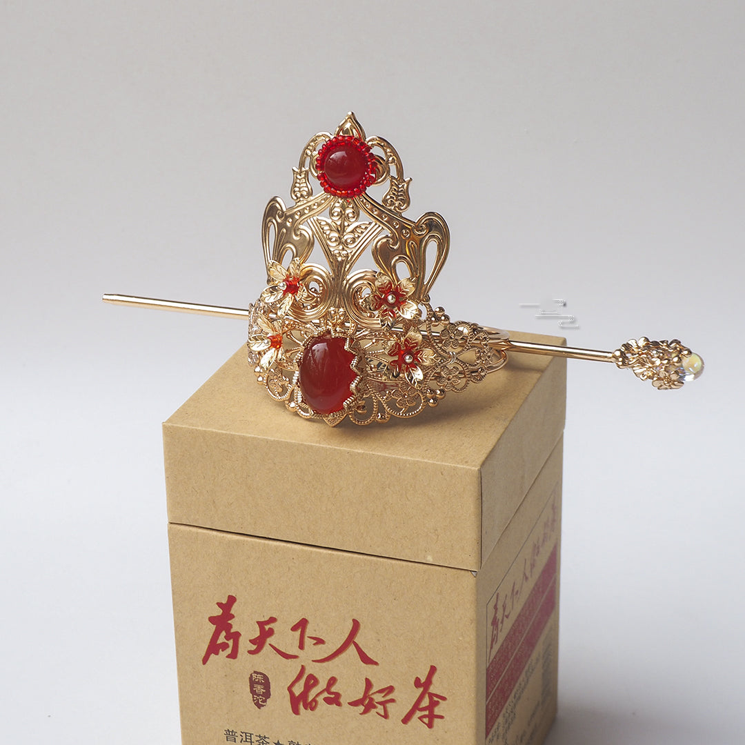 Hair Crown Hanfu Headdress Men And Women Ancient Style
