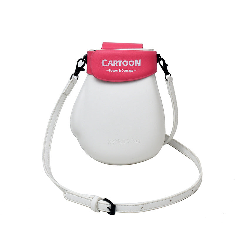 Womens Casual Crossbody Bag Features A Color-block Design