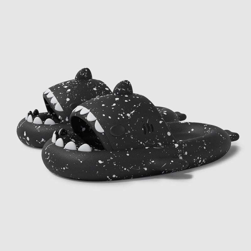 Limited Shark Slippers Non-slip Thick Bottom Shit Feeling Couple