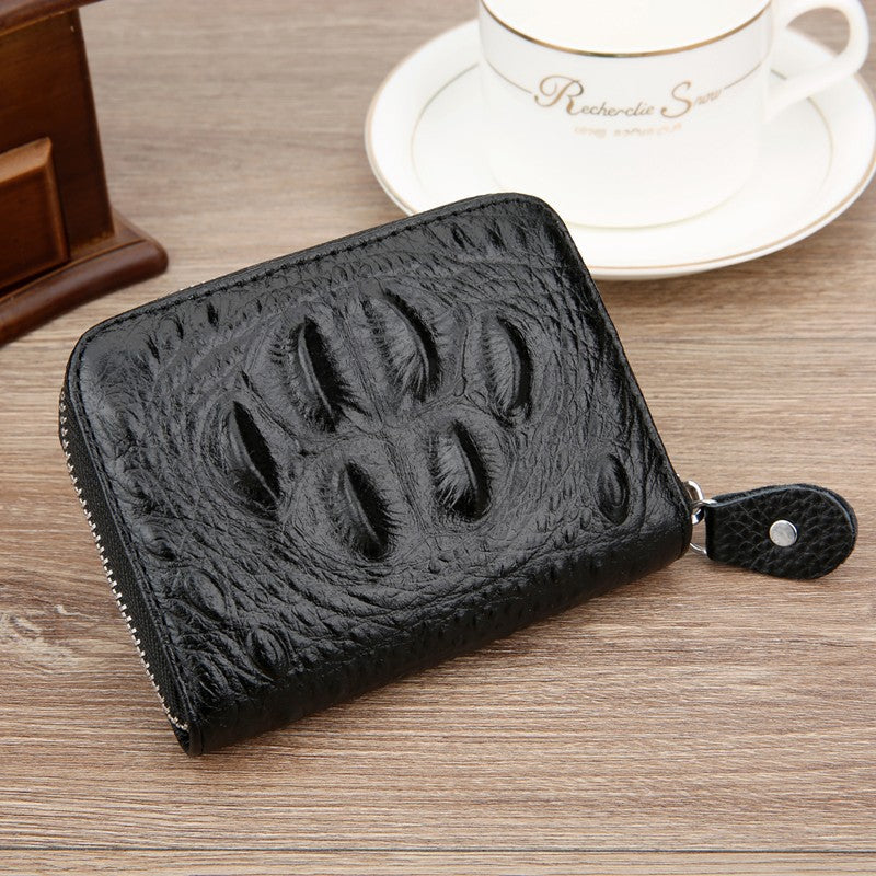 Pattern Large Capacity Card Holder Men's Multiple Card Slots