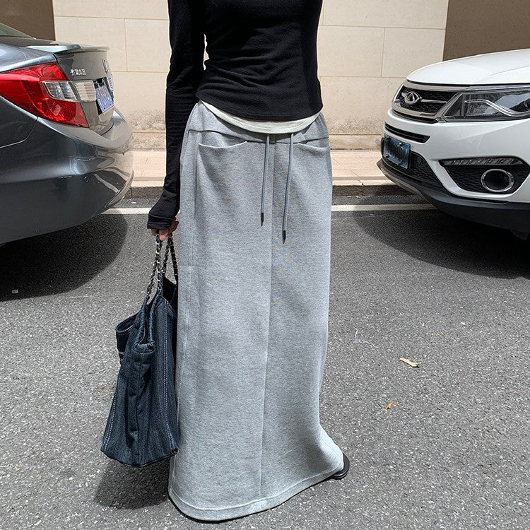 Lazy Casual Sweatshirt Skirt For Women