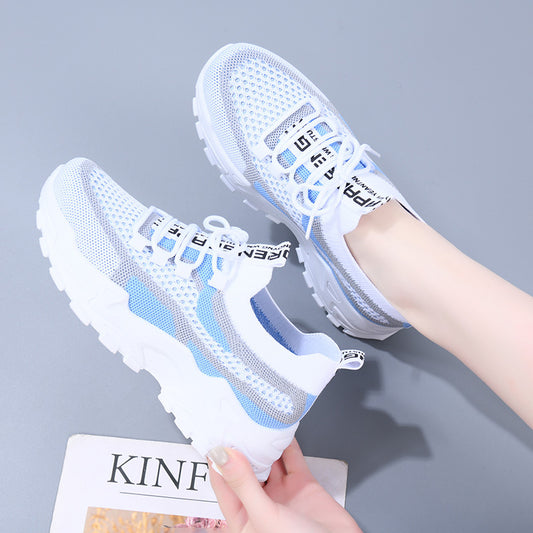 Udendørs casual plateausneaker til kvinder