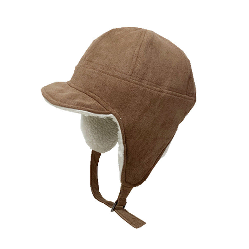 Women's Winter Outdoor Warm Lamb Wool Leifeng Hat