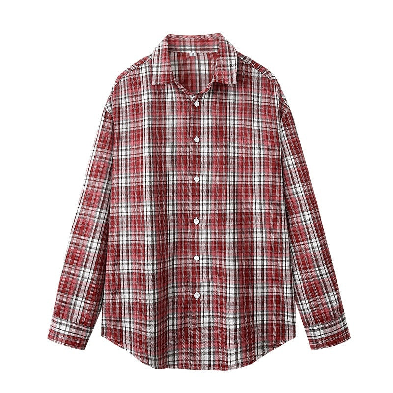 Men's Simple And Versatile Korean-style Casual Shirt