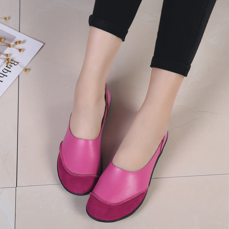 Womens Springsummer Loafers In Korean Casual Style