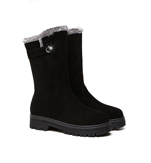 Short Boots Plus Velvet Thick Warm Boots