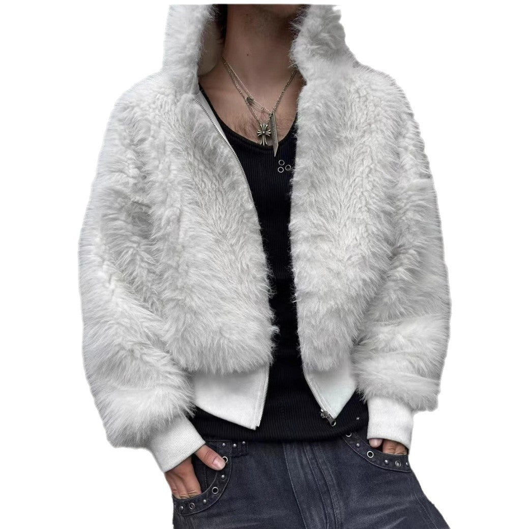 Men's Fashion Casual Double-sided Hooded Jacket