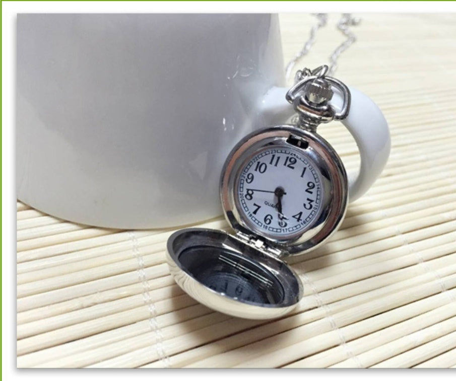 National Treasure Panda Ceramic Pocket Watch