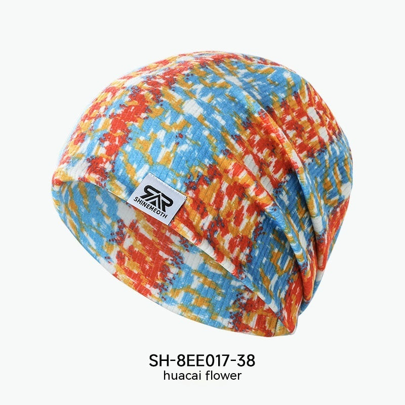 Pure Color Japanese Pile Heap Cap Female Korean Autumn And Winter Students Warm-keeping Knitted Earflaps Cap