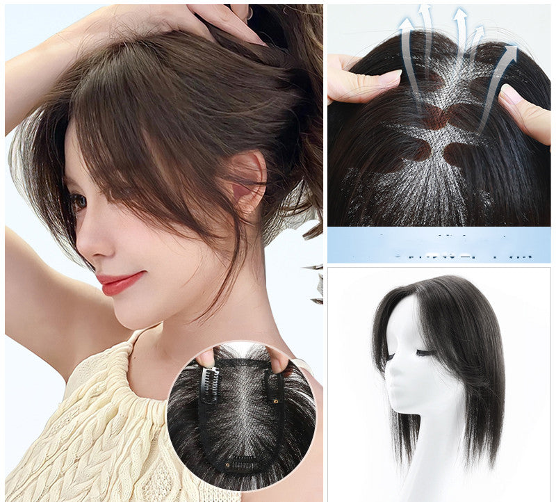 Women's Fashion Simple Net Eight Bangs Wig