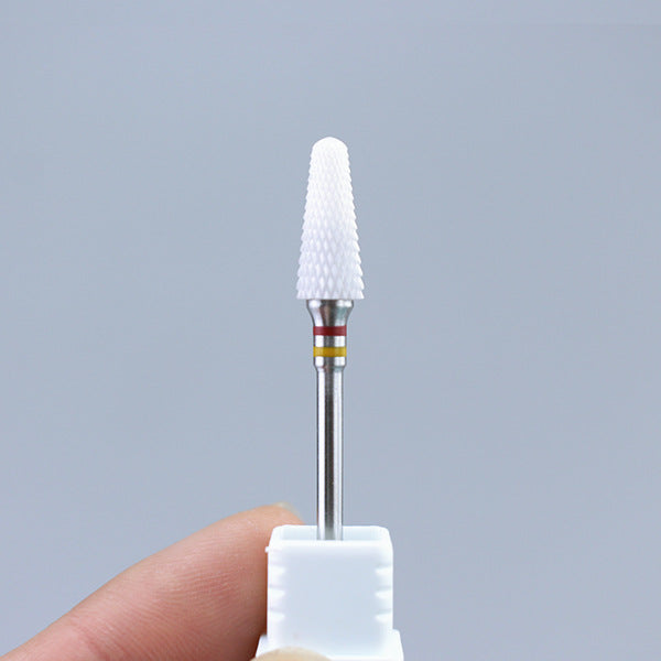 Tungsten Steel Ceramic Nail Polisher Grinding Head Accessories Tool