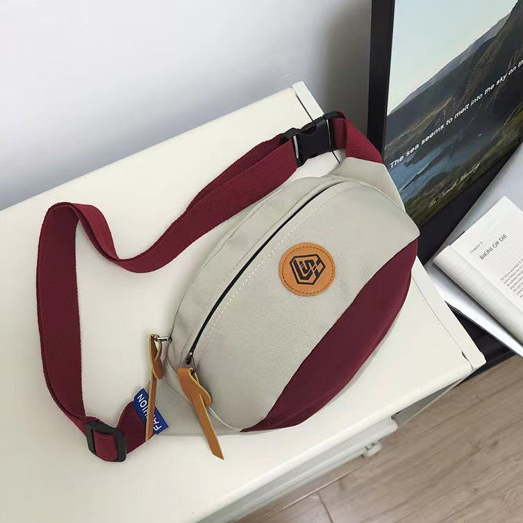Crossbody All-matching En Skulder Sport Taljetaske Til Kvinder
