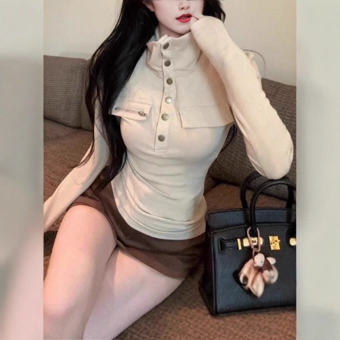 Elegant Versatile Figure-flattering Top For Women