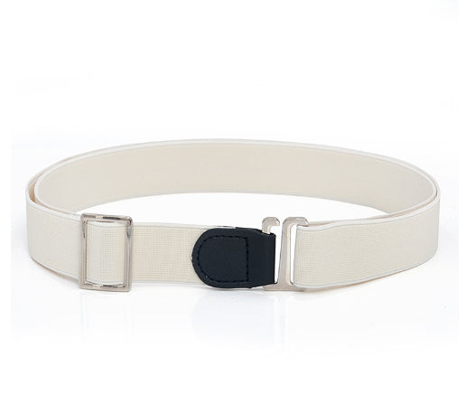 Unisex pants with adjustable belt