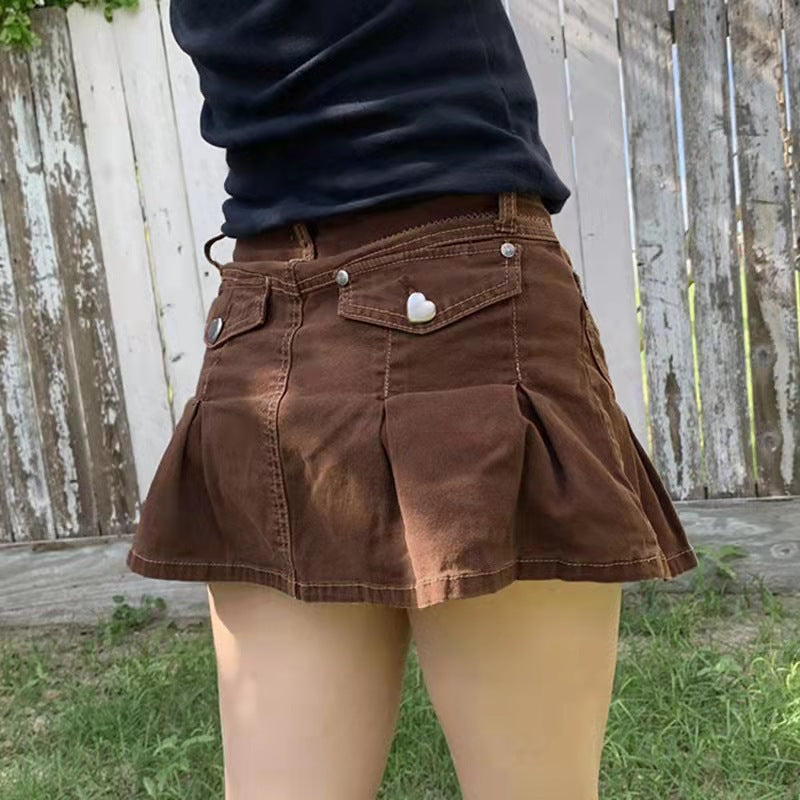 European And American Retro Style Hot Girl Culottes