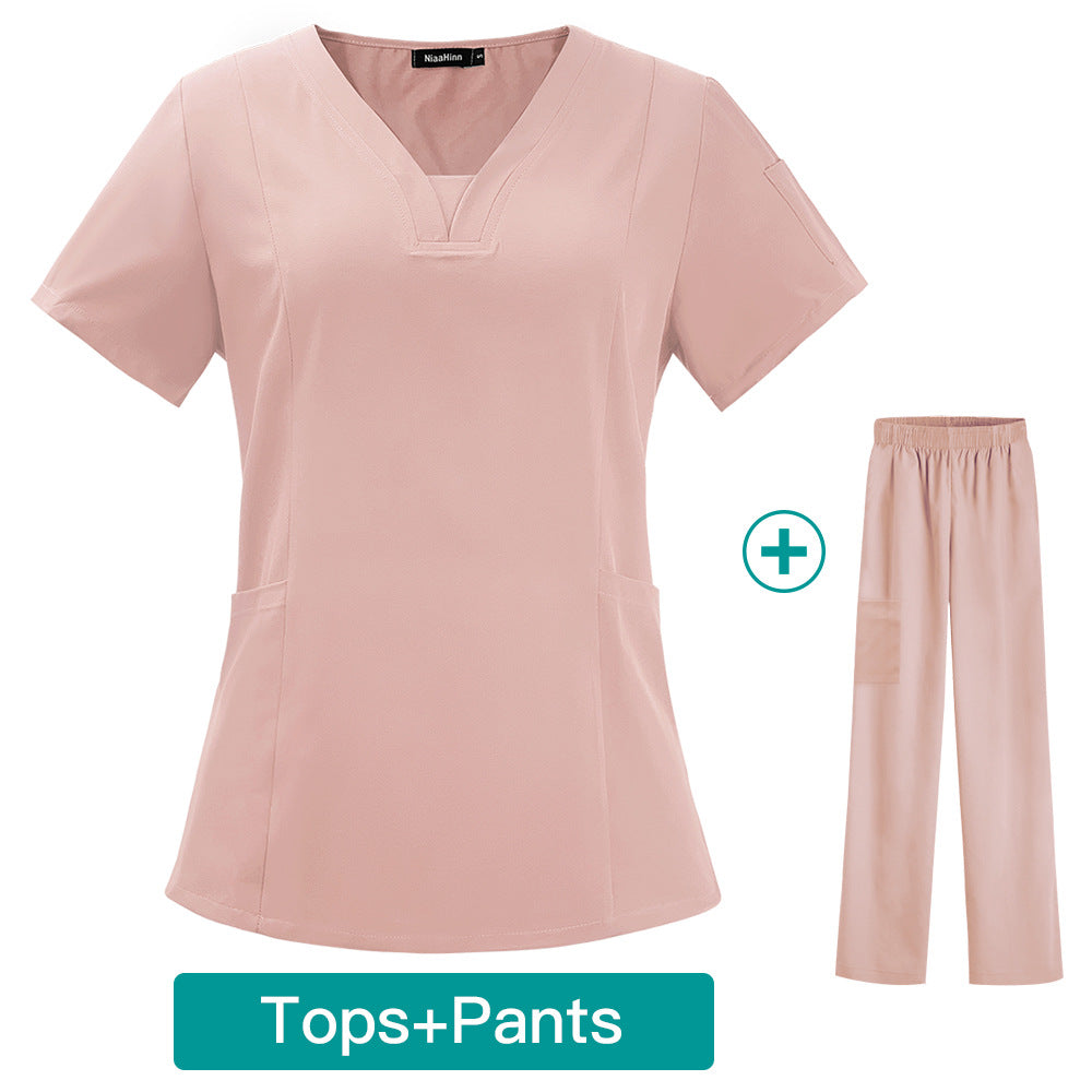 Women's Nursing Scrubs For Beauty Salons
